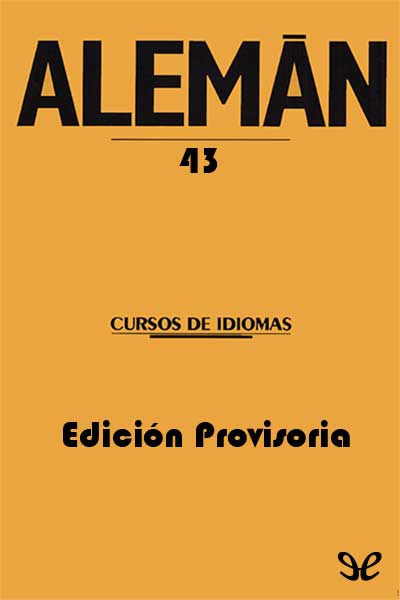 descargar libro Alemán - Unidad 43