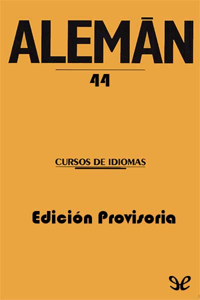 descargar libro Alemán - Unidad 44