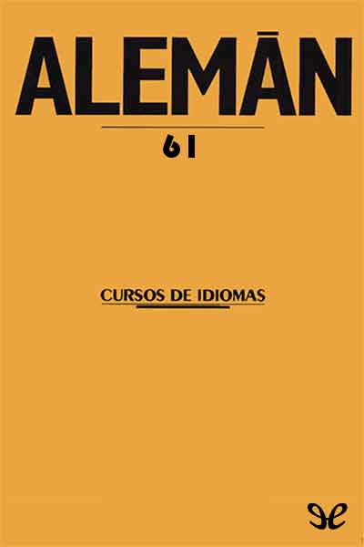 descargar libro Alemán - Unidad 61