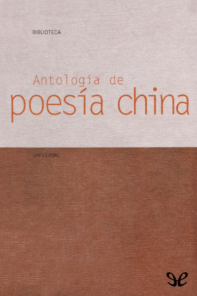 descargar libro Antología de poesía china