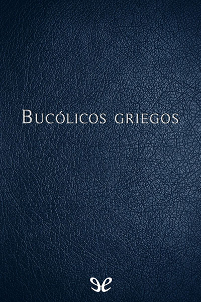 descargar libro Buclicos griegos