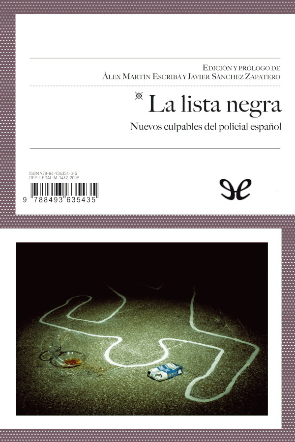 descargar libro La lista negra. Nuevos culpables del policial español