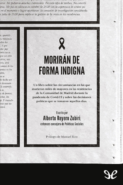 libro gratis Morirán de forma indigna