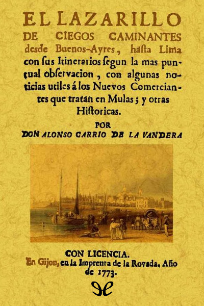 libro gratis El lazarillo de ciegos caminantes