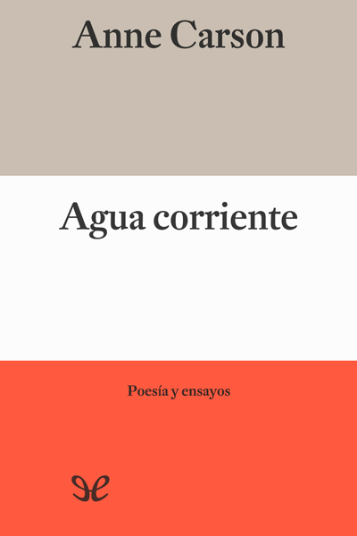 descargar libro Agua corriente