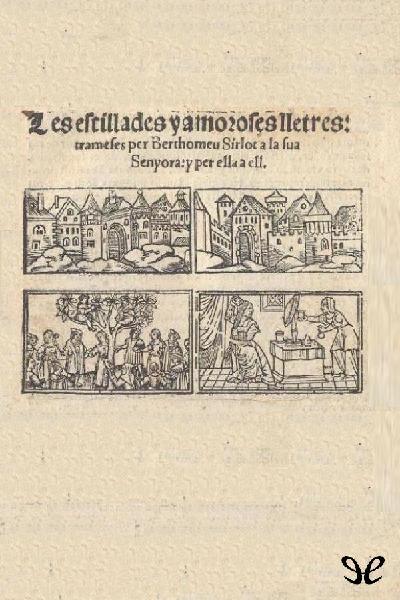 descargar libro Les estillades y amoroses lletres trameses per Berthomeu Sirlot a la sua senyora y per ella a ell