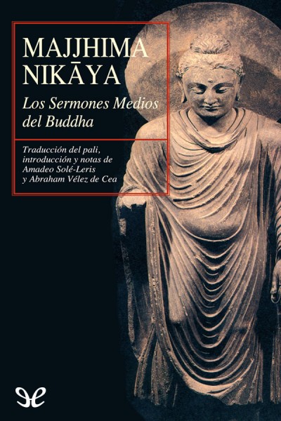 descargar libro Majjhima Nik?ya. Los sermones medios del Buddha