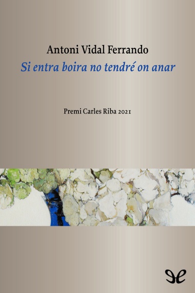 descargar libro Si entra boira no tendré on anar