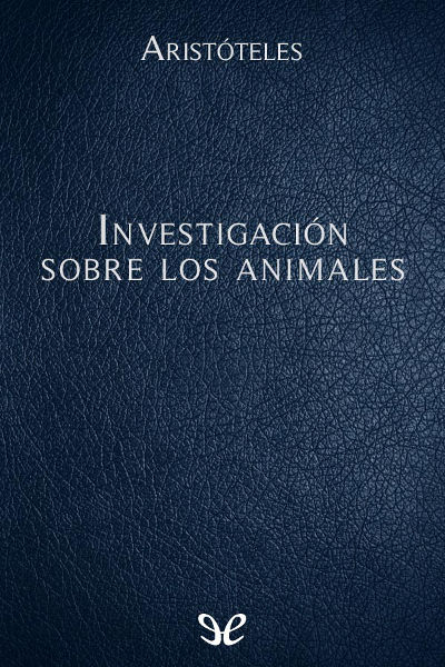 descargar libro Investigacion sobre los animales