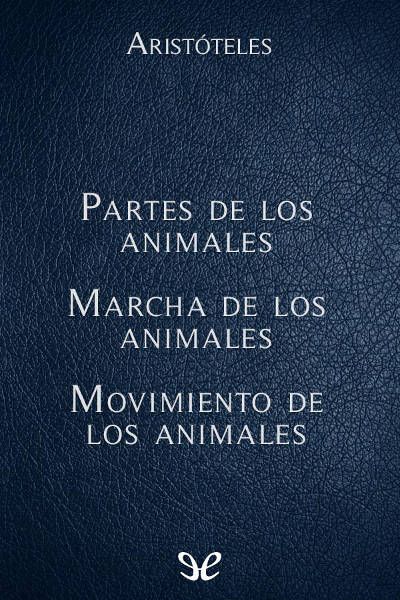 libro gratis Partes de los Animales - Marcha de los Animales - Movimiento de los Animales