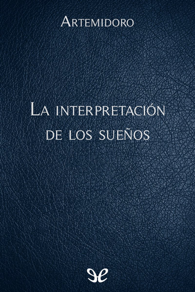 descargar libro La interpretación de los sueños