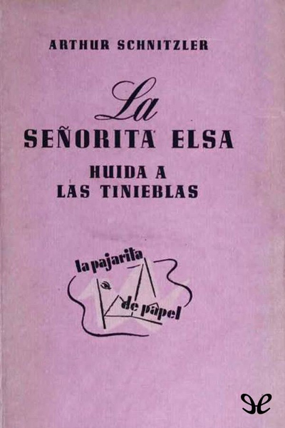 descargar libro La señorita Elsa & Huida a las tinieblas