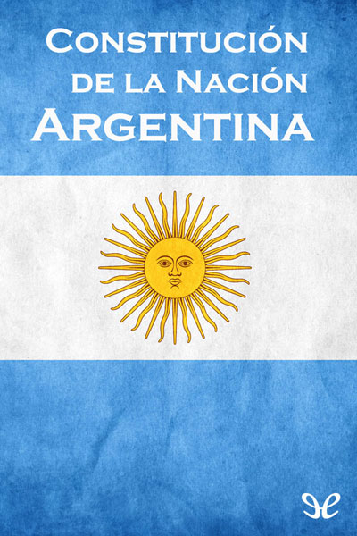 libro gratis Constitución de la Nación Argentina