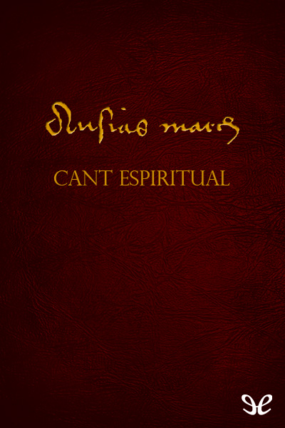 descargar libro Cant espiritual