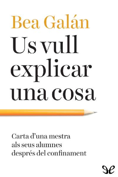 descargar libro Us vull explicar una cosa