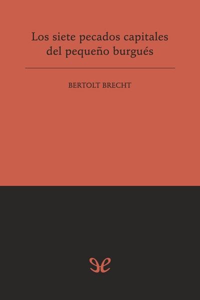 descargar libro Los siete pecados capitales del pequeño burgués