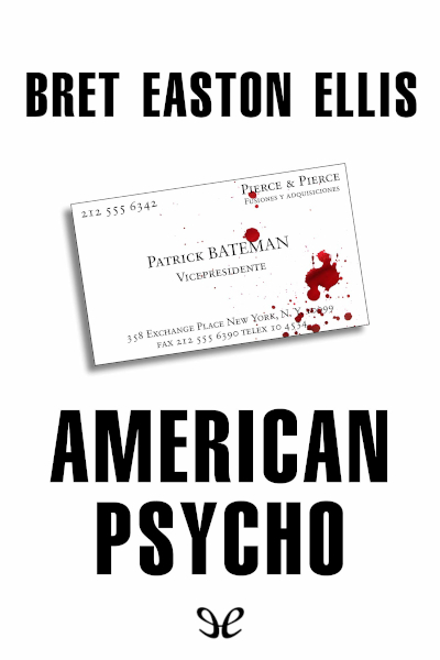 descargar libro American Psycho