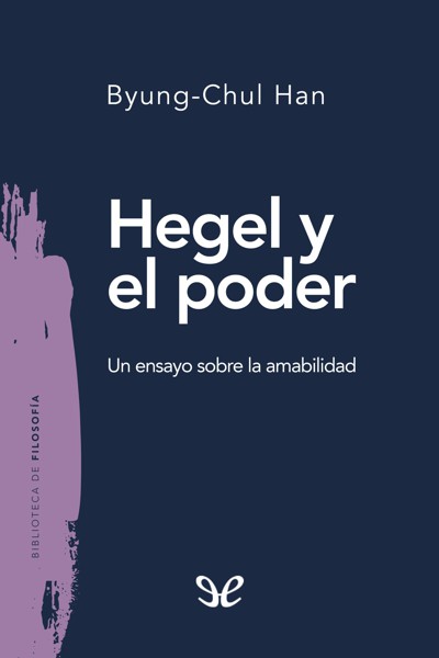 descargar libro Hegel y el poder