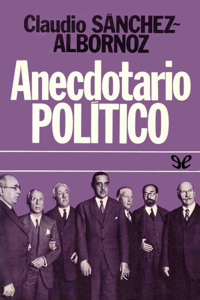 descargar libro Anecdotario poltico