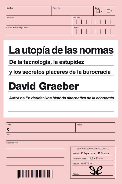 descargar libro La utopía de las normas