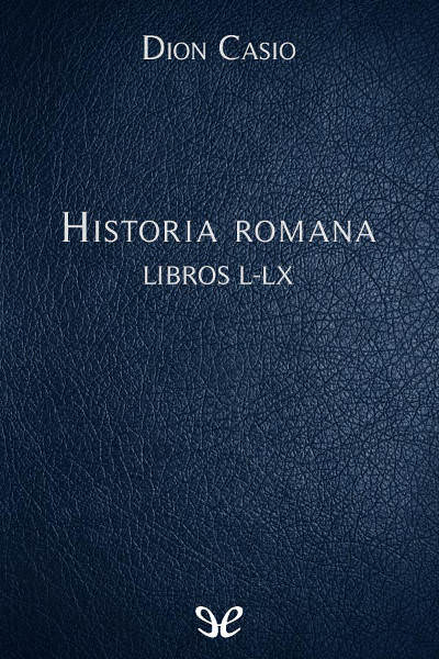 descargar libro Historia romana Libros L-LX