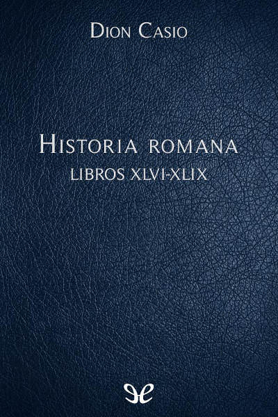 descargar libro Historia romana Libros XLVI-XLIX