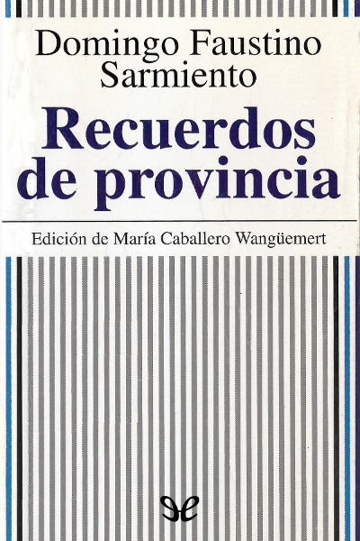 descargar libro Recuerdos de provincia