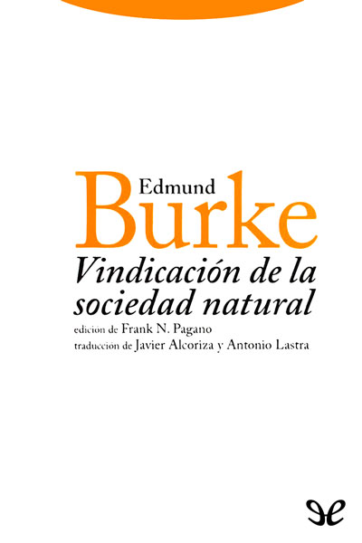 libro gratis Vindicación de la sociedad natural