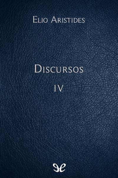 libro gratis Discursos IV