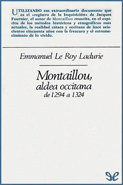 libro gratis Montaillou, aldea occitana