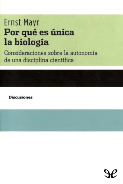 descargar libro Por qué es única la biología