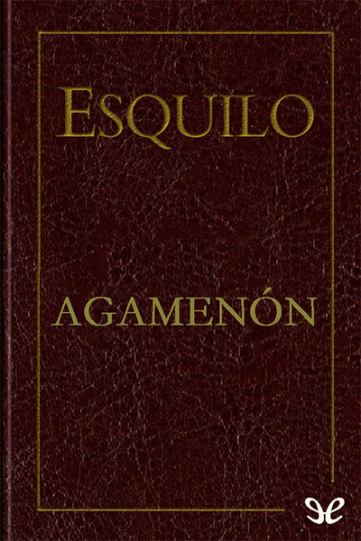 libro gratis Agamenón