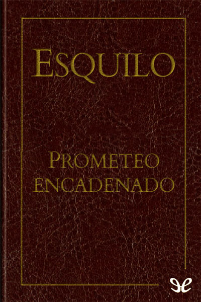 libro gratis Prometeo encadenado