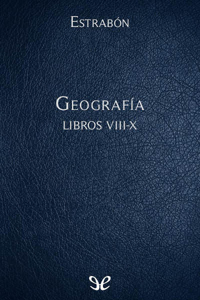 libro gratis Geografía Libros VIII-X