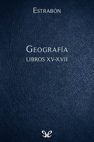 descargar libro Geografía Libros XV-XVII