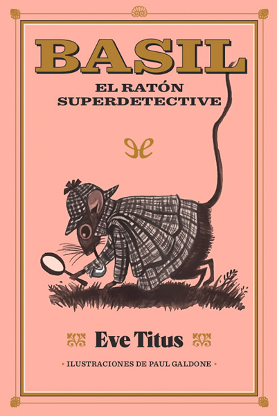 descargar libro Basil, el rato?n superdetective