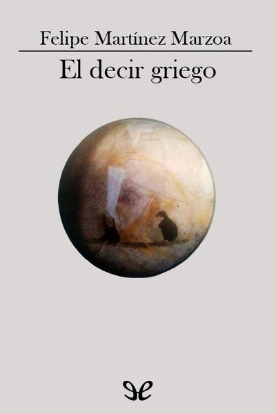 descargar libro El decir griego