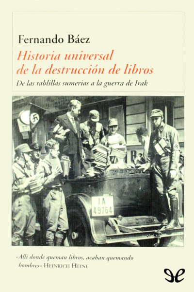 libro gratis Historia universal de la destrucción de libros