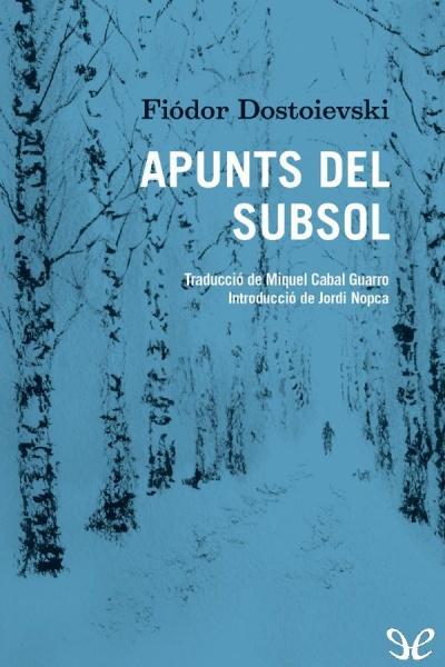 descargar libro Apunts del subsol