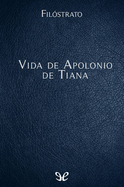 libro gratis Vida de Apolonio de Tiana