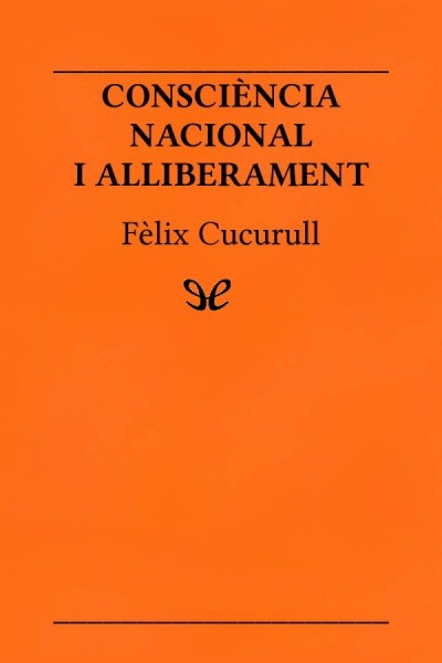 libro gratis Consciència nacional i alliberament