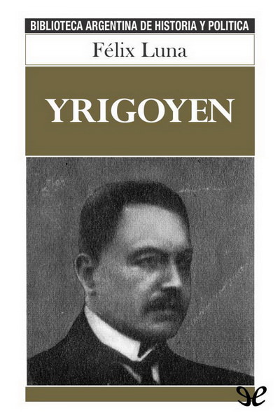 descargar libro Yrigoyen