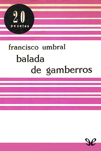 descargar libro Balada de gamberros