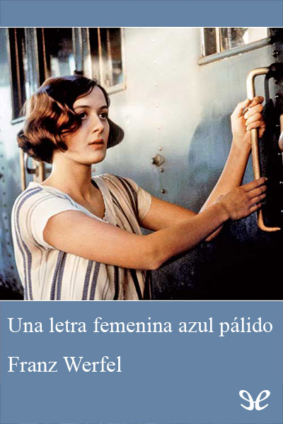 libro gratis Una letra femenina azul pálido