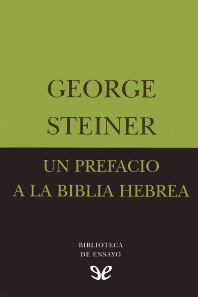 libro gratis Un prefacio a la Biblia hebrea