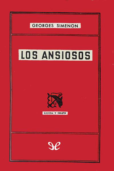 libro gratis Los ansiosos