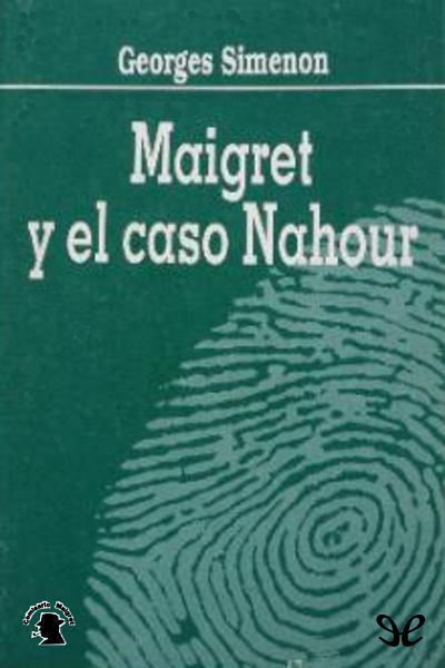 libro gratis Maigret y el caso Nahour