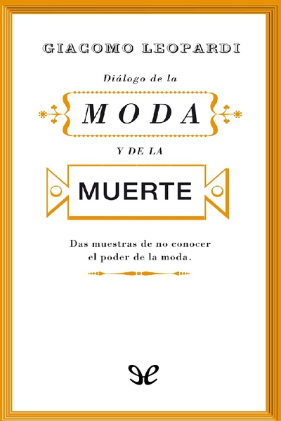 libro gratis Diálogo de la moda y de la muerte