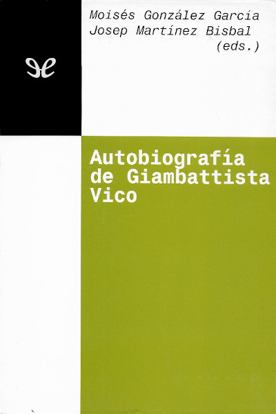 Autobiografía de Giambattista Vico gratis en epub