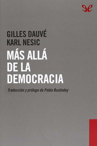 descargar libro Más allá de la democracia